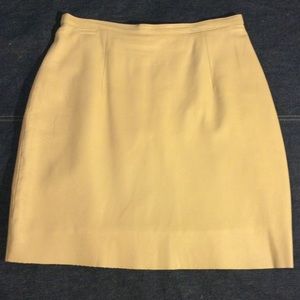 Wilson Leather tan/neutral pencil skirt